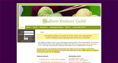 Desktop Screenshot of madisonknittersguild.org